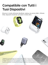 Carica l'immagine nel visualizzatore di Gallery, UGREEN Nexode Air 65W Caricatore USB C con Cable USB C (Grigio)