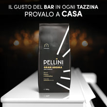 Carica l'immagine nel visualizzatore di Gallery, Pellini N.3 Gran Aroma Caffè in Grani 1kg, 100% Arabica