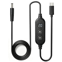 Carica l'immagine nel visualizzatore di Gallery, Gebildet Cavo di Alimentazione USB C a DC 5.5mm x 2.5mm/ 5.5mm x 2.1mm, Caricabatterie Rapido Universale PD, Cavo Adatta