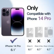Carica l'immagine nel visualizzatore di Gallery, JETech Cover per iPhone 14 Pro, Viola Scuro