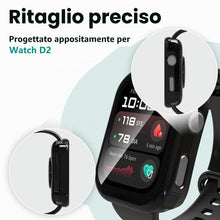 Carica l'immagine nel visualizzatore di Gallery, 4PCS Cover Compatibile con Huawei Watch D2, [Con Vetro Temperato] 9H HD Anti-Graffio Custodia Protettiva Telaio Rigida P