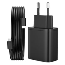 Carica l'immagine nel visualizzatore di Gallery, 45W Caricatore USB C Rapido per Samsung Galaxy S25/S24/S23/S22/S21, per iPhone 17/16/15 Ricarica Rapida Tipo C Caricabat