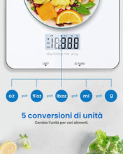 Carica l'immagine nel visualizzatore di Gallery, RENPHO Bilancia da Cucina Digitale, Bilancia Elettronica per Alimenti per Cottura e Caffè, Apparecchio Bilancia da Cucin