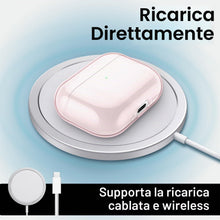 Carica l'immagine nel visualizzatore di Gallery, JETech Custodia Cover con Portachiavi per AirPods Pro 3, Rosa