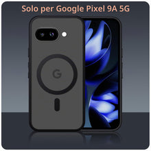 Carica l'immagine nel visualizzatore di Gallery, Pnakqil Magnetica Cover per Google Pixel 9a 5G Compatibile con MagSafe con 2 Vetro Temperato,Custodia Traslucida Opaca P