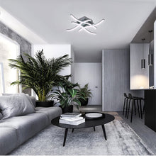 Carica l'immagine nel visualizzatore di Gallery, Plafoniera LED Soffitto, Grigio 24W 2700LM Bianco Freddo 6500K