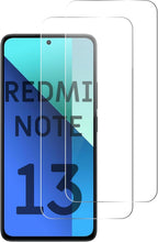 Carica l'immagine nel visualizzatore di Gallery, Vetro Temperato per Xiaomi Redmi Note 13 4G / Redmi Note 13 5G [2 Pezzi] Vetrino Protettivo Pellicola Protezione Schermo