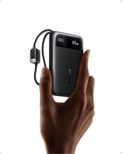 Carica l'immagine nel visualizzatore di Gallery, Baseus FC11 Powerbank 45W 10000mAh con 2 cavi USB-C Integrati, Mini Power Bank Ricarica Rapida con Certificato CCC, Cari