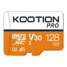 Carica l'immagine nel visualizzatore di Gallery, KOOTION Scheda di Memoria 128GB Micro SDXC U3 A1 V30 4K, Fino a 100MB/s, Alta Velocità, Scheda SD Memory Card per Telefo