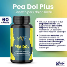 Carica l'immagine nel visualizzatore di Gallery, OVF PEA DOL Plus 600mg con Boswellia e Quercetina in sinergia, 60 cps, Pea Ultramicronizzata, Potente Supporto per distu