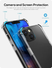 Carica l'immagine nel visualizzatore di Gallery, Captor Cover iPhone 14 Trasparente TPU Morbido, Silicone Flessibile, Antiurto, Shockproof, Paraurti, Assorbimento Urti, 