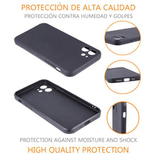 Carica l'immagine nel visualizzatore di Gallery, REY Cover in Gel TPU Nera per Samsung Galaxy J3 2017, Ultra Sottile 0,33 mm, Morbido Flessibile, Custodia Silicone
