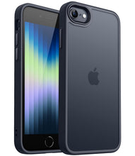 Carica l'immagine nel visualizzatore di Gallery, CANSHN Cover Opaca per iPhone SE 3/2 (2022/2020) / 7/8 (4,7 Pollici), Custodia Traslucida Opaca Protettiva Sottile Antiu