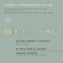 Carica l'immagine nel visualizzatore di Gallery, Suavinex, Catenella Colour Essence con Clip Ciuccio, 0+ Mesi, Verde Lago