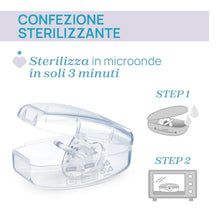 Carica l'immagine nel visualizzatore di Gallery, Chicco Physio Comfort Night Bimbo Succhietto di Silicone, 16-36 Mesi, 2 Pezzi, Colori Assortiti