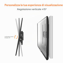 Carica l'immagine nel visualizzatore di Gallery, GRIFEMA GB1004-2 Supporto TV Parete Inclinabile, Ultra Sottile Staffa TV per Molti Televisori da 26-65 Pollici a LED, LC