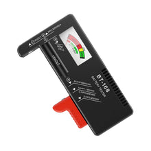 Carica l'immagine nel visualizzatore di Gallery, Tester Batteria Universale, Semplice Tester Universale per Batterie AA, AAA, C, D, 9V, 1.5V, Misuratore di Batteria Velo