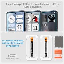 Carica l'immagine nel visualizzatore di Gallery, Spigen Glas.tR EZ Fit Vetro Temperato compatibile con Nothing Phone (3), 2 Pezzi, Cristallino, Durezza 9H Pellicola prot