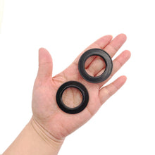 Carica l'immagine nel visualizzatore di Gallery, CCHAMP anello convertitore E14 plastica nera, collare lampada, riduttore e14, vite di ricambio portalampada