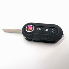 Carica l'immagine nel visualizzatore di Gallery, GUSCIO CHIAVE 3 TASTI COMPATIBILE CON FIAT MODELLI GRANDE PUNTO FIAT 500 PANDA PUNTO BRAVO STILE DUCATO CHIAVE AUTO CHIA