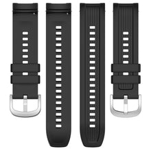 Carica l'immagine nel visualizzatore di Gallery, Yikamosi Compatibile con Amazfit Balance Cinturino per Donne e Uomini,22MM Sgancio Rapido Silicone Chiusura in acciaio i