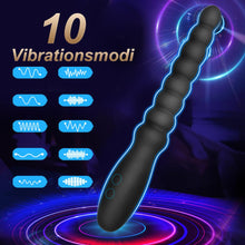 Carica l'immagine nel visualizzatore di Gallery, Perline Anali Vibranti Giocattolo per Uomini Donne Coppie Vibratore Ricaricabile Stimolatore del Punto G Impermeabile Ma