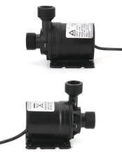 Carica l'immagine nel visualizzatore di Gallery, QWORK® 2 Pezzi DC 12V Pompa Brushless ad Immersione 800l/h 5m, per Fontane E Sistema di Circolazione dell'Acqua