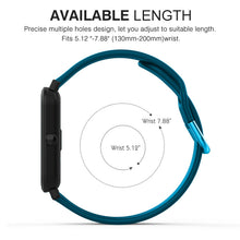 Carica l'immagine nel visualizzatore di Gallery, MoKo 3 Pezzi Cinturino Compatibile con Amazfit Active/Active 2/GTS/GTS 2/2 Mini/2e/3/4/4 Mini/Bip 3/3 PRO/Bip U/U PRO/Li