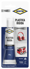 Carica l'immagine nel visualizzatore di Gallery, Bostik Plastica Rigida, colla forte per la riparazione di oggetti in plastica, 50 g, Trasparente