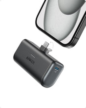 Carica l'immagine nel visualizzatore di Gallery, Anker Nano Power Bank 5000mAh 22,5W USB C Pieghevole Nero