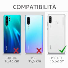 Carica l'immagine nel visualizzatore di Gallery, kwmobile Custodia Compatibile con Huawei P30 Lite Cover - Back Case per Smartphone in Silicone TPU - Protezione Gommata 