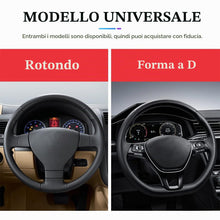 Carica l'immagine nel visualizzatore di Gallery, CGEAMDY Coprivolante Auto Universale, 37-38 cm Pelle Microfibra, Rosa