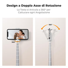 Carica l'immagine nel visualizzatore di Gallery, K&amp;F CONCEPT 175cm Bastone Selfie Treppiede Smartphone Auto-Apertura