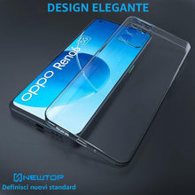 Carica l'immagine nel visualizzatore di Gallery, N NEWTOP Custodia Cover Compatibile con OPPO Reno 6 5G, Morbido TPU CLEAR Gel Silicone Anti Graffio Trasparente Slim Sot
