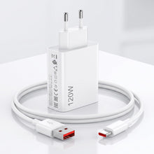 Carica l'immagine nel visualizzatore di Gallery, Caricabatterie 120W per Xiaomi con Cavo USB-C