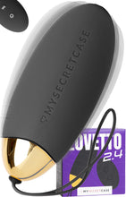 Carica l'immagine nel visualizzatore di Gallery, MySecretCase Ovetto Vibrante con Telecomando Vibratoreper Donna