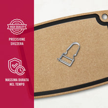 Carica l'immagine nel visualizzatore di Gallery, Victorinox Pelapatate STAR, pelapatate a doppio taglio con lama a pendolo, extra affilato, manico in metallo, Swiss Made