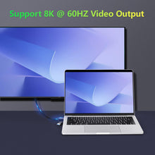 Carica l'immagine nel visualizzatore di Gallery, Cavo USB C, USB 3.2 Gen 2X2 20Gbps, Multifunzione 2 in 1 USB A a Type C 8K@60Hz UHD Video 5A/240W PD3.1 Ricarica Rapida 