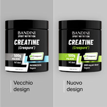 Carica l'immagine nel visualizzatore di Gallery, Bandini® CREAPURE® Creatina Monoidrata 500g in Polvere Pura - Con dosatore