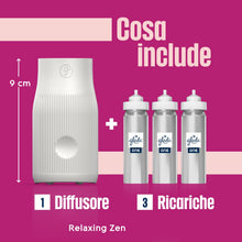 Carica l'immagine nel visualizzatore di Gallery, Glade ONE Profumatore per Ambienti, Touch &amp; Spray, 1 Base + 3 Ricariche