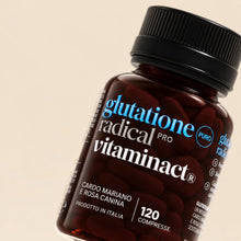 Carica l'immagine nel visualizzatore di Gallery, Glutatione Radical Pro – 120 Compresse Con Alto Dosaggio di Rosa Canina e Cardo Mariano - Contribuisce alla normale funz