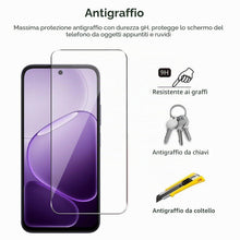 Carica l'immagine nel visualizzatore di Gallery, KUSINHOKA Cover per Oppo A6 5G/4G/A6x 5G/4G con 2 Pezzi Vetro Temperato, [Protezione Fotocamera Slide] Anti-Graffio Cust