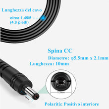 Carica l'immagine nel visualizzatore di Gallery, Adattatore AC-DC 24V 1A Alimentatore AC220V da 230V a DC24V con 8 adattatori per spina Caricabatterie DC24V 100mA a 1000