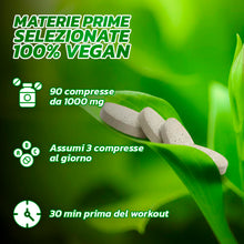 Carica l'immagine nel visualizzatore di Gallery, PROLABS – Citrullina Malato 90 Compresse 100% Vegan, Integratore Alimentare di L-Citrullina e Acido Malico Capsule 1000m