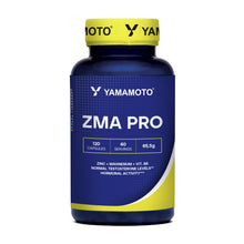 Carica l'immagine nel visualizzatore di Gallery, YAMAMOTO Nutrition, ZmaPRO 120 Capsule, Integratore Alimentare con Zinco, Magnesio e Vitamina B6, Riduce Stanchezza e Af