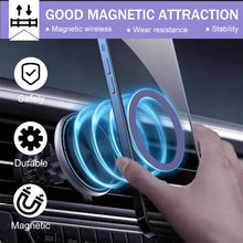 Carica l'immagine nel visualizzatore di Gallery, 4 Pezzi Adesivo Universale Ad Anello in Metallo per Magnete Ad Anello, Compatibile con Caricatore Senza Fili Magnetico, 
