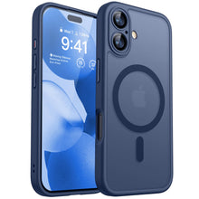 Carica l'immagine nel visualizzatore di Gallery, CANSHN Cover Magnetica per iPhone 17(6,3 Pollici), Compatibile con MagSafe, [Protezione Completa Della Fotocamera], Cust
