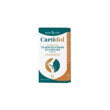 Carica l'immagine nel visualizzatore di Gallery, ERBA VITA Cartidol 45 Compresse integratore alimentare a base di Glucosamina, MSM, Condroitin solfato, Collagene idroliz