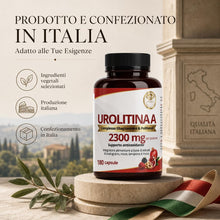 Carica l'immagine nel visualizzatore di Gallery, Urolitina A Integratore 2300mg 180 Capsule Vegetali