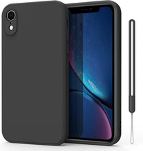 Carica l'immagine nel visualizzatore di Gallery, YLK Cover per iPhone XR Custodia in Silicone Liquido Ultra Sottile con Rivestimento in Morbido Tessuto in Microfibra, Cu